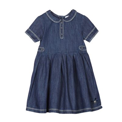 J by Jasper Conran Girls' blue denim shirt dress